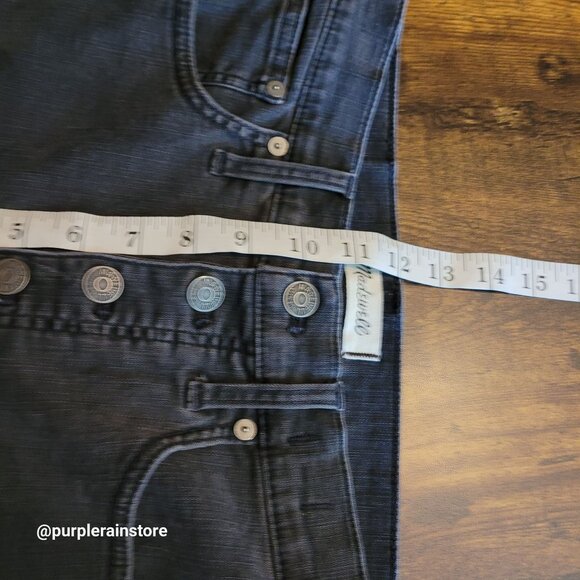 Madewell Jeans 28 Cali Demi Bootcut Hi Rise Bellspring Wash AA897 Tummy Control - Picture 10 of 13